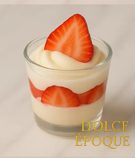 Fresas con crema
